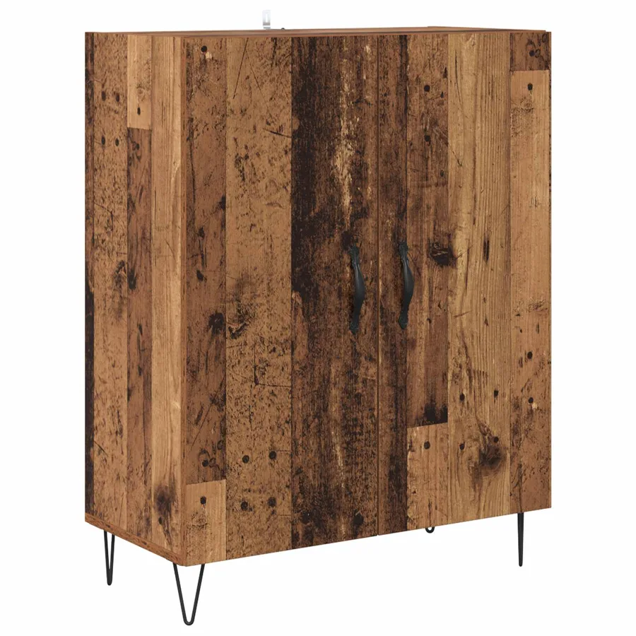 Haut Armoire Bois Ancien 69,5 x 34 x 180 cm Bois d'ingénierie - 6