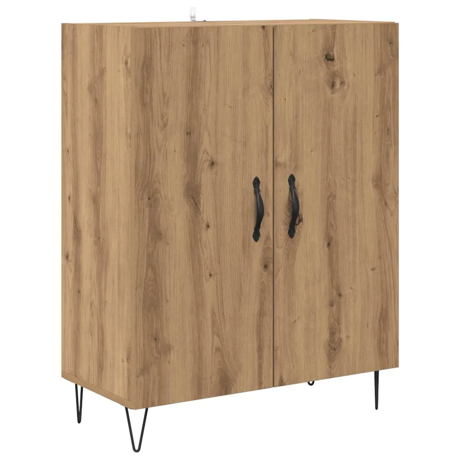 Haut Armoire Chêne artisanal 69,5 x 34 x 90 cm - 6