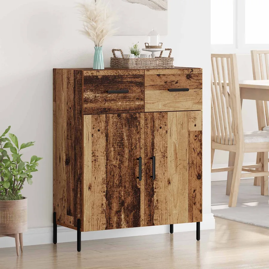 Buffet Bois Ancien 69,5 x 34 x 90 cm Bois d'ingénierie