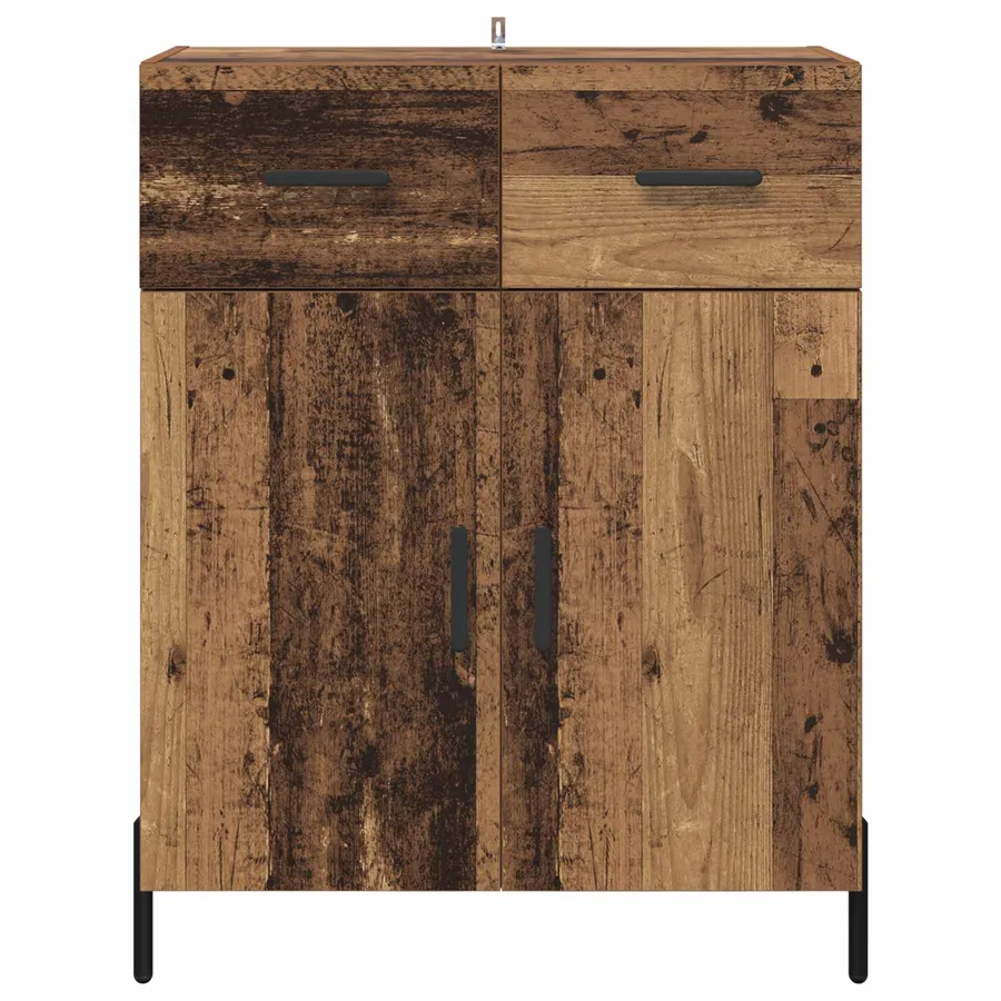 Buffet Bois Ancien 69,5 x 34 x 90 cm Bois d'ingénierie - 6