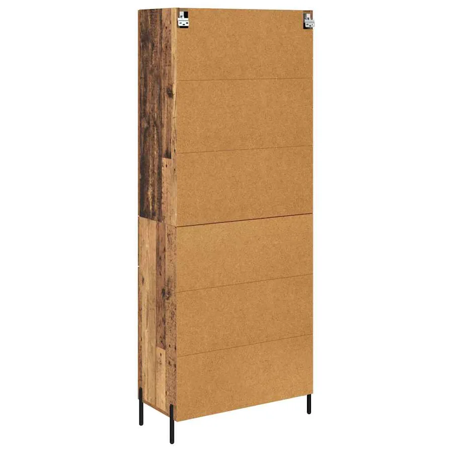 Haut Armoire Bois Ancien 69,5 x 34 x 180 cm Bois d'ingénierie - 10