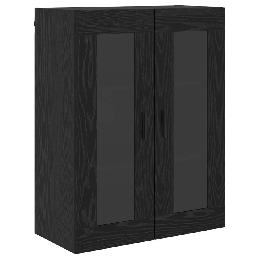 Haut Armoire avec tiroir 2 pcs Chêne noir Bois d'ingénierie - 7
