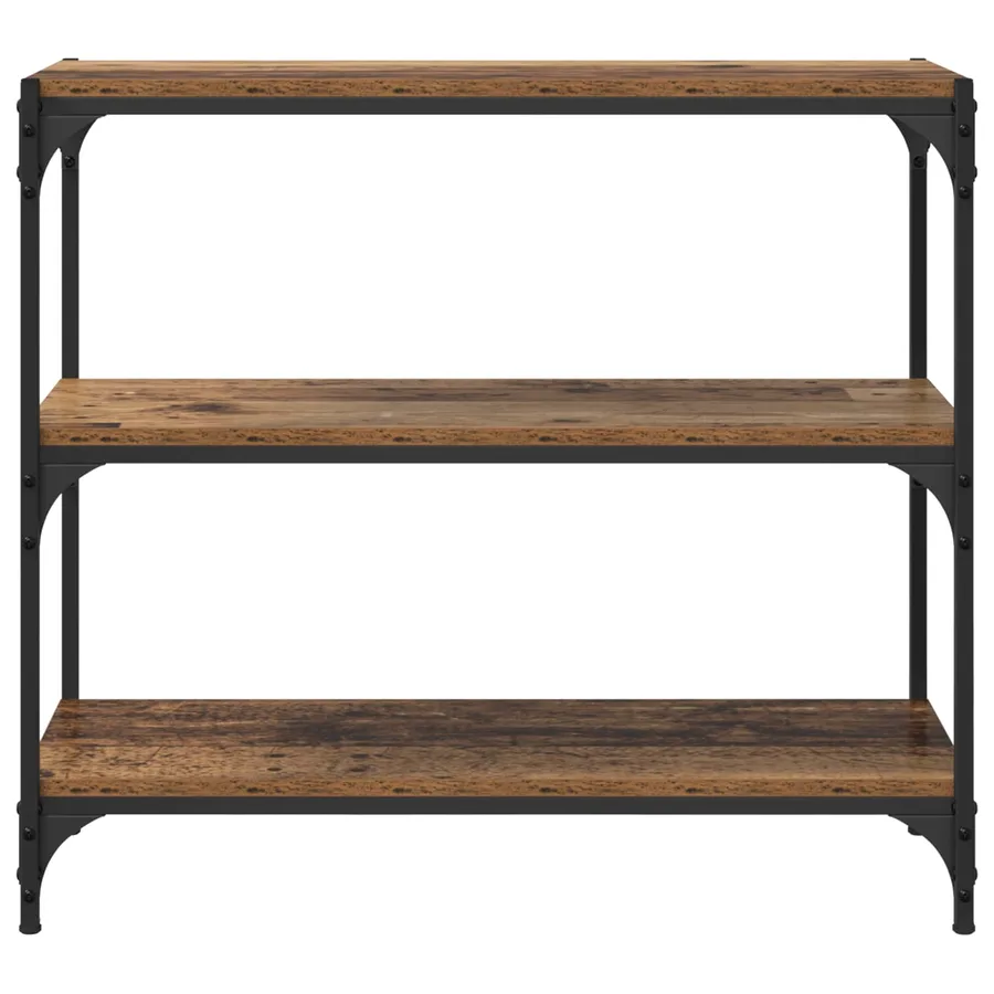 Bibliothèque Bois Ancien 80 x 33 x 70,5 cm - 5