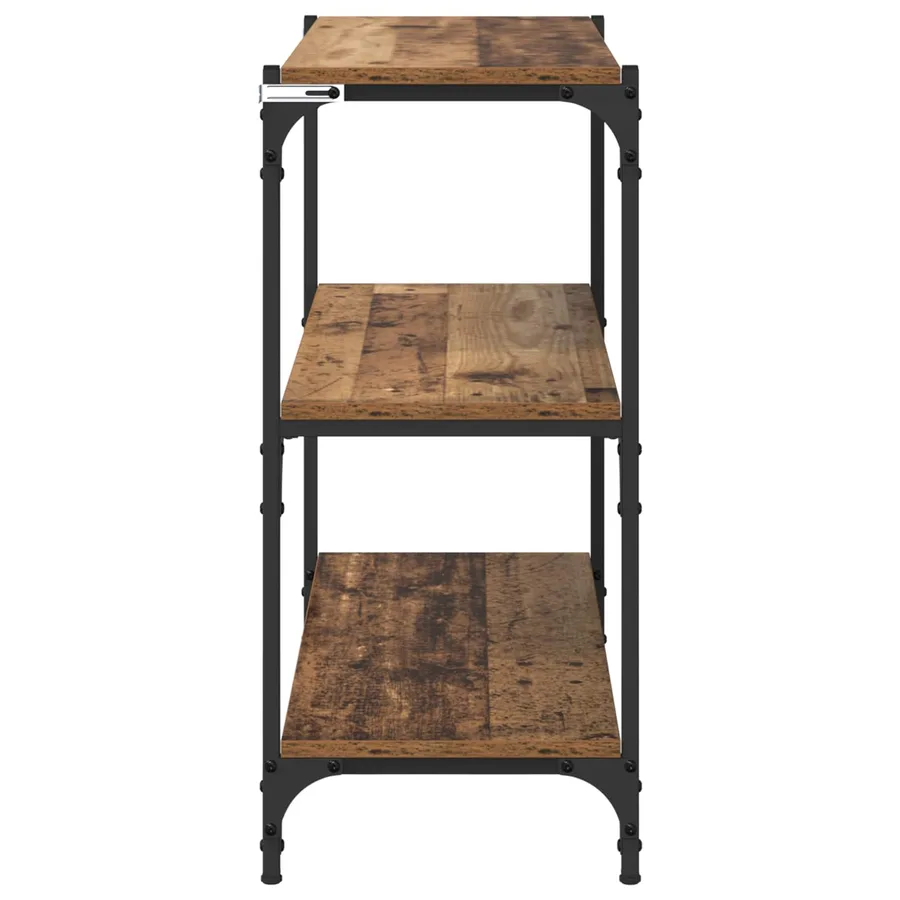 Bibliothèque Bois Ancien 80 x 33 x 70,5 cm - 6