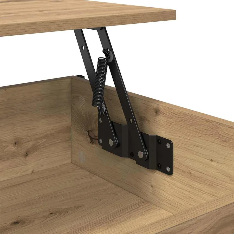 Table basse Chêne artisanal 100 x 55 x 48,5 cm - 9