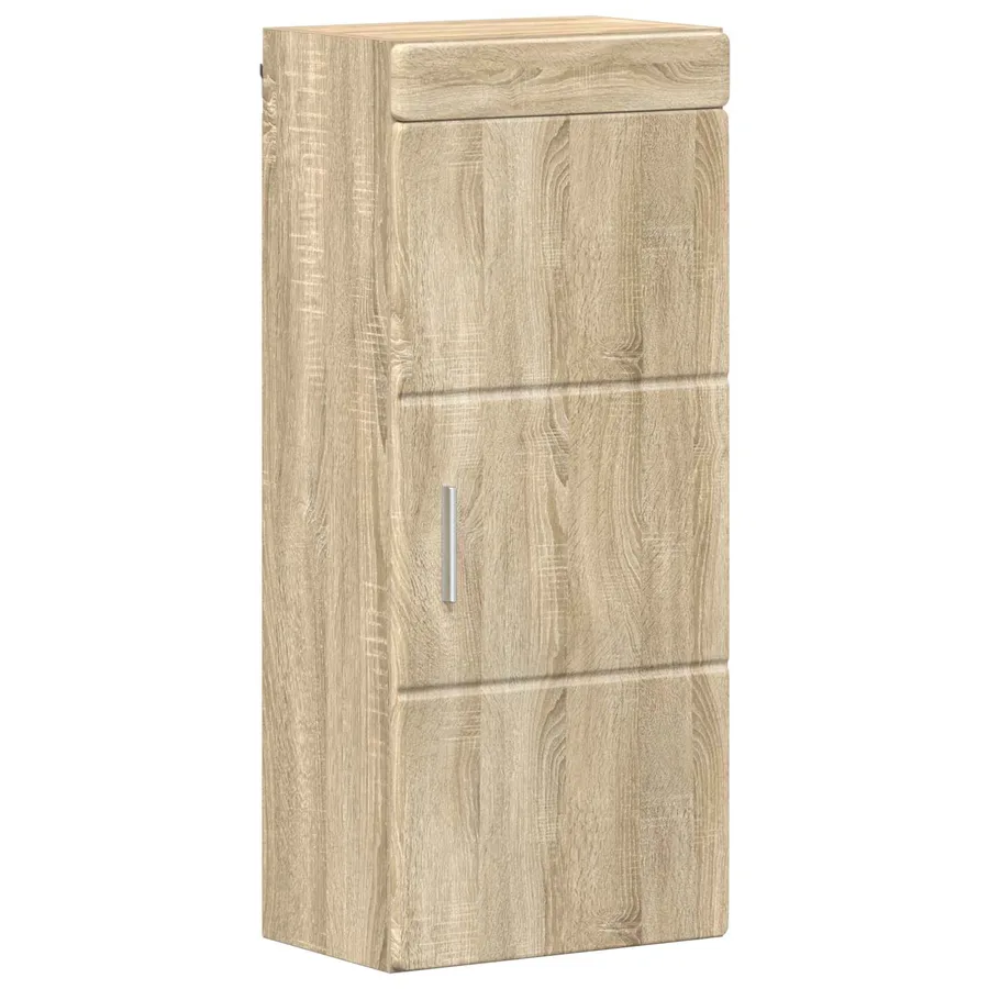 Armoire murale de salle de bain avec étagère TULUM Chêne Sonoma - 2