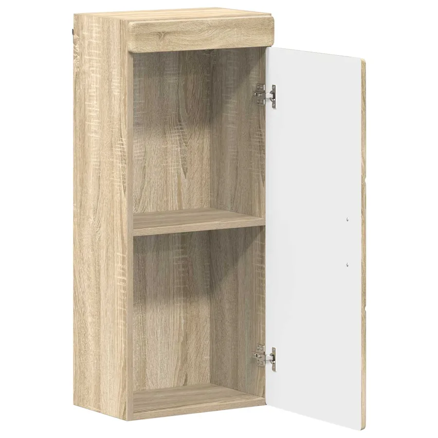 Armoire murale de salle de bain avec étagère TULUM Chêne Sonoma - 5