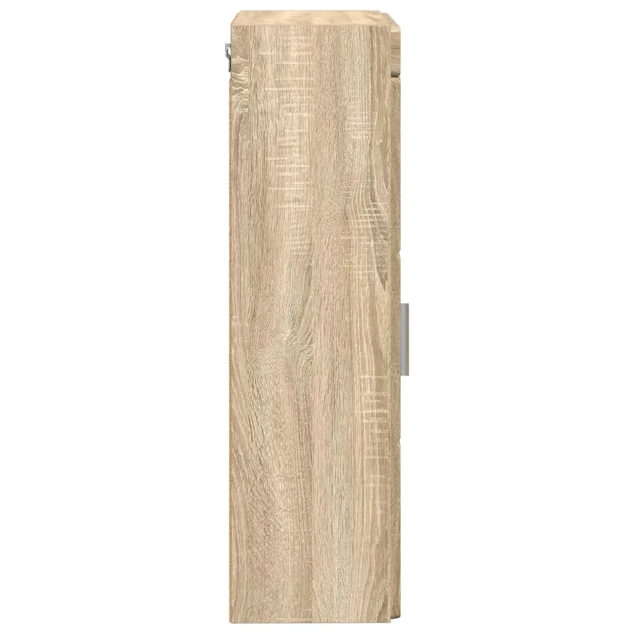 Armoire murale de salle de bain avec étagère TULUM Chêne Sonoma - 7
