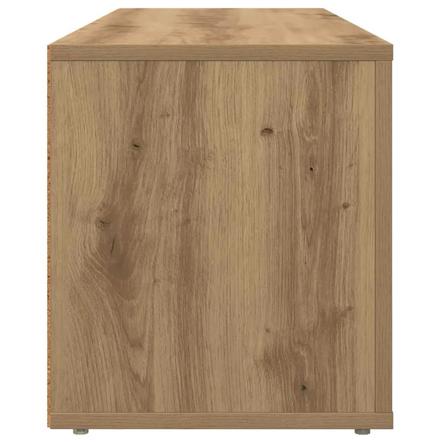 Meuble TV 100 x 31,5 x 35 cm Chêne artisanal Bois d'ingénierie - 7