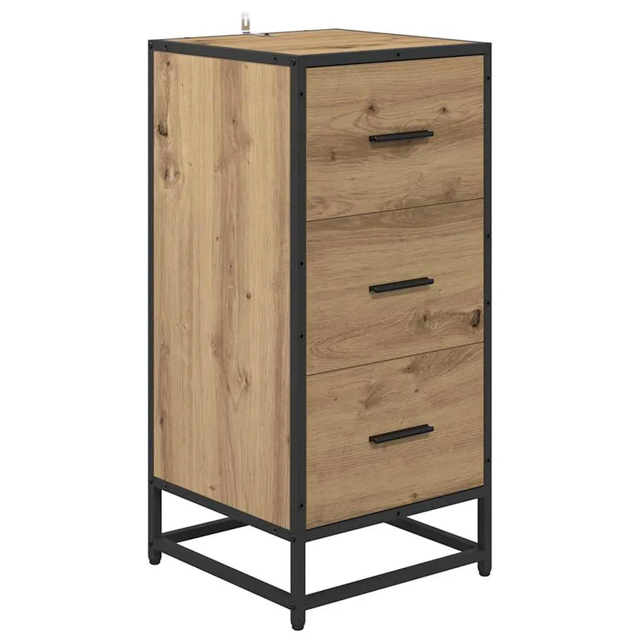 Buffet Chêne artisanal 35,5 x 35 x 76 cm - 2
