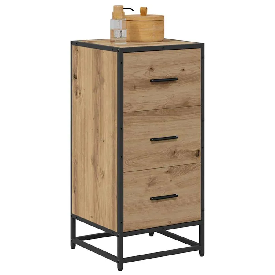 Buffet Chêne artisanal 35,5 x 35 x 76 cm - 3