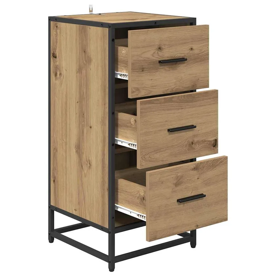 Buffet Chêne artisanal 35,5 x 35 x 76 cm - 5