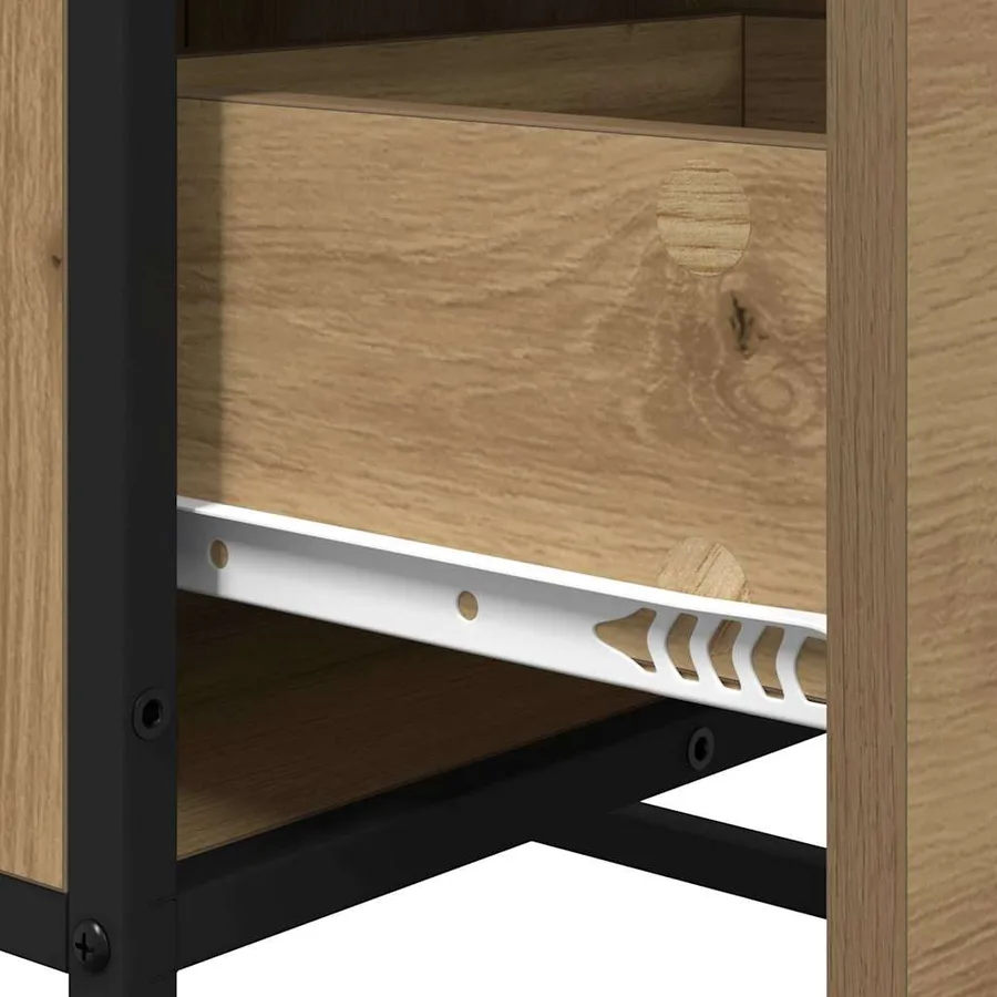 Buffet Chêne artisanal 35,5 x 35 x 76 cm - 9