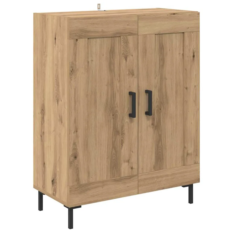 Haut Armoire 2 pcs Chêne artisanal 69,5 x 34 x 180 cm - 6