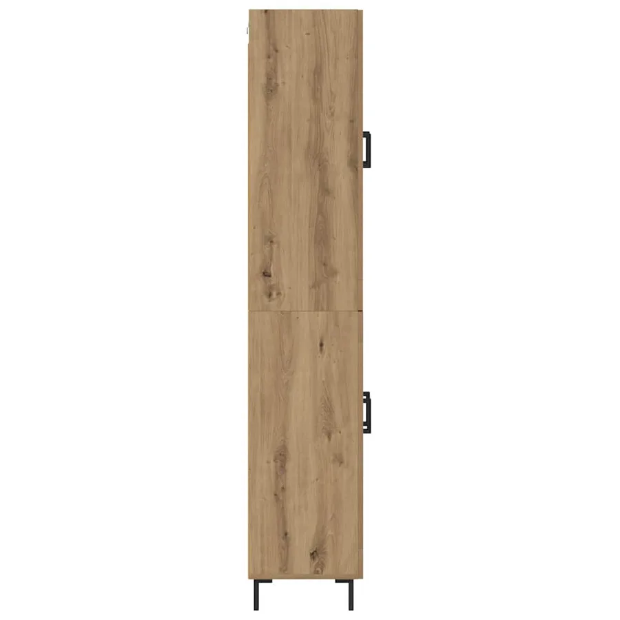 Haut Armoire 2 pcs Chêne artisanal 69,5 x 34 x 180 cm - 9