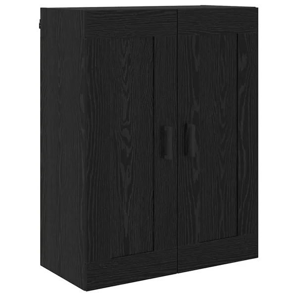 Meuble mural Chêne noir 69,5 x 34 x 90 cm Bois d'ingénierie