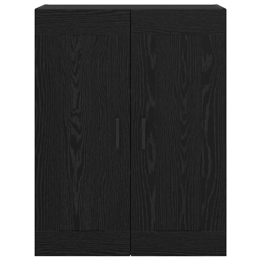 Meuble mural Chêne noir 69,5 x 34 x 90 cm Bois d'ingénierie - 4
