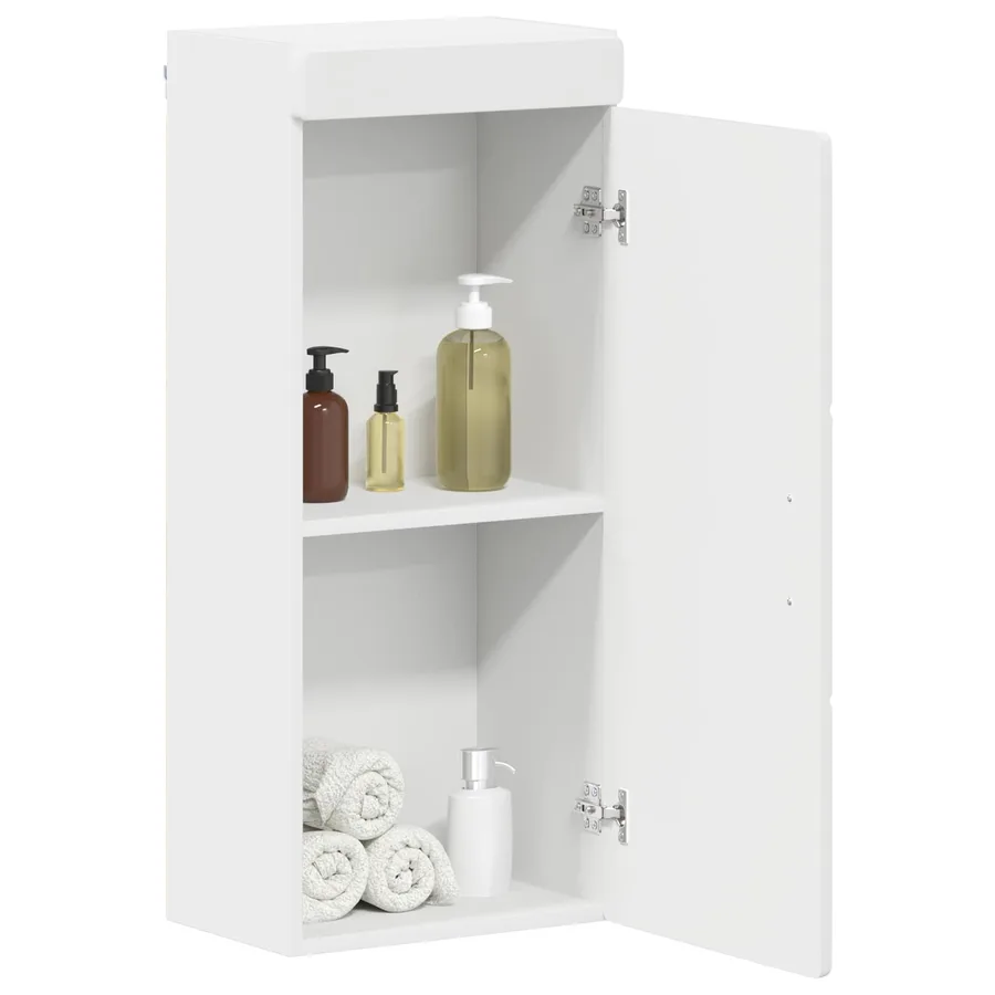 Armoire murale de salle de bain TULUM Blanc 37 x 24,5 x 86 cm - 3