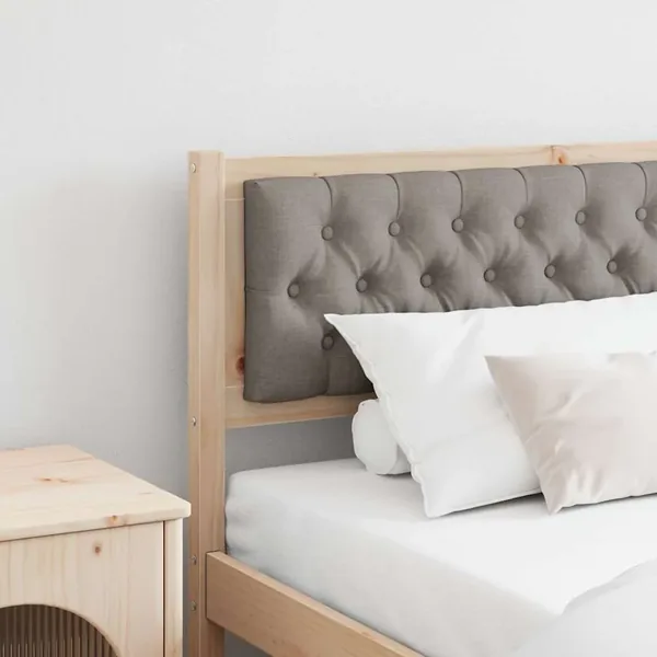 Tête de lit Autre Marron et taupe 200 cm Bois massif en pin