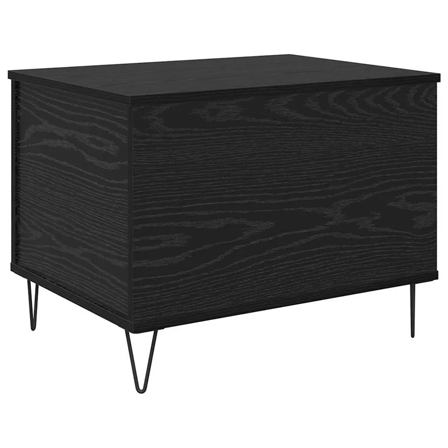 Table basse Chêne noir 60 x 44,5 x 45 cm Bois d'ingénierie - 2
