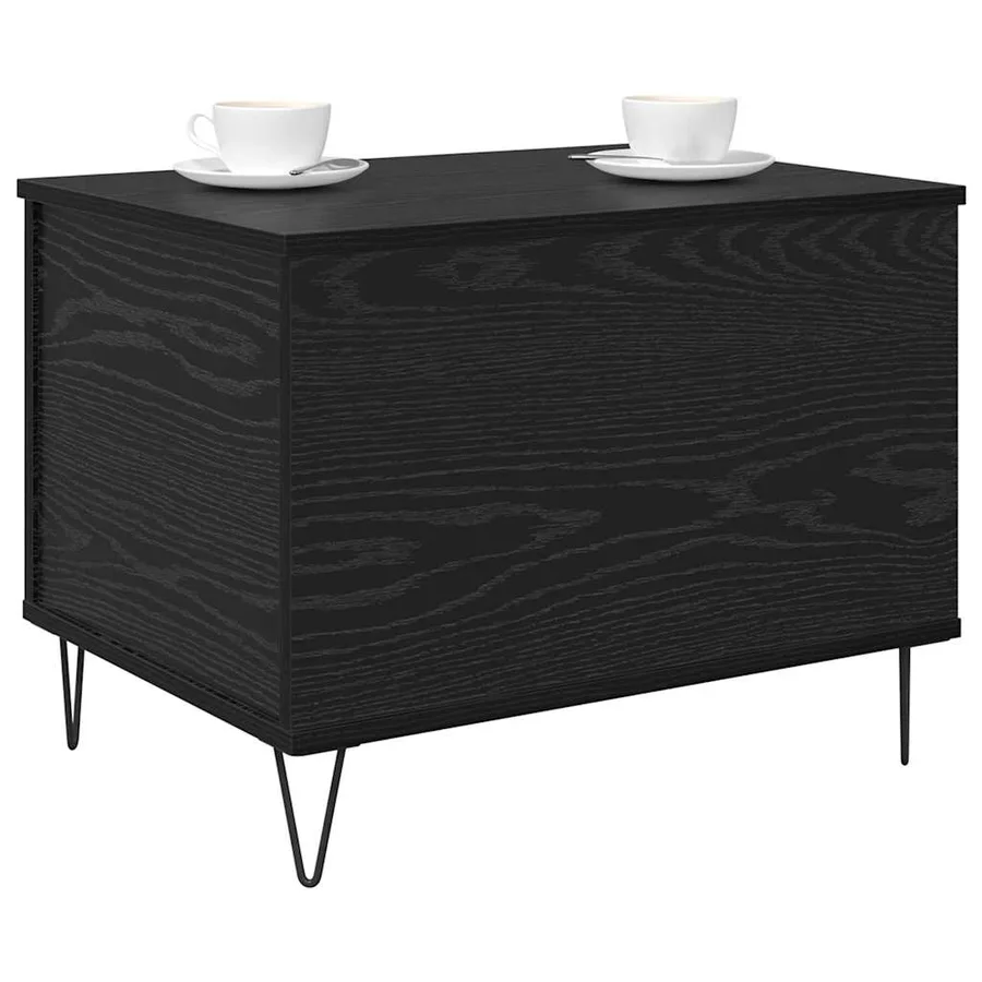 Table basse Chêne noir 60 x 44,5 x 45 cm Bois d'ingénierie - 3