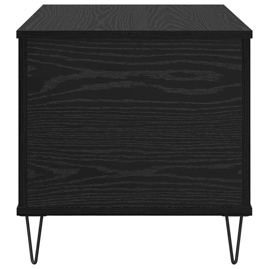 Table basse Chêne noir 60 x 44,5 x 45 cm Bois d'ingénierie - 7