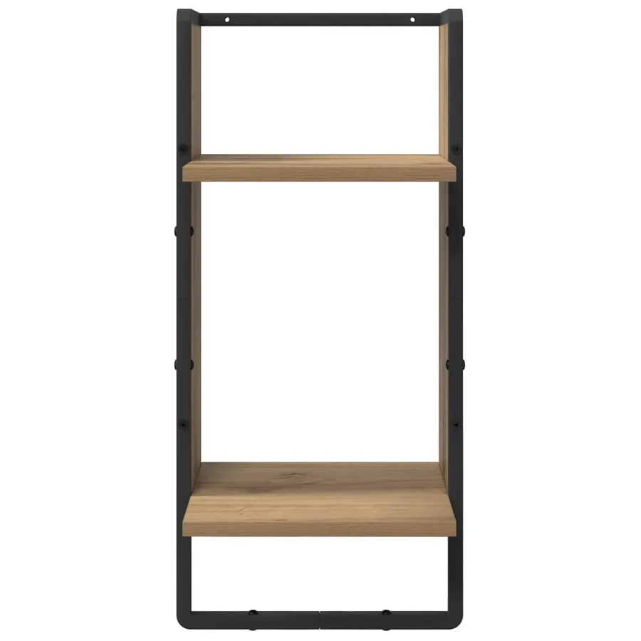 Ensemble d'étagères murales Montage mural 4 pcs Chêne artisanal - 10