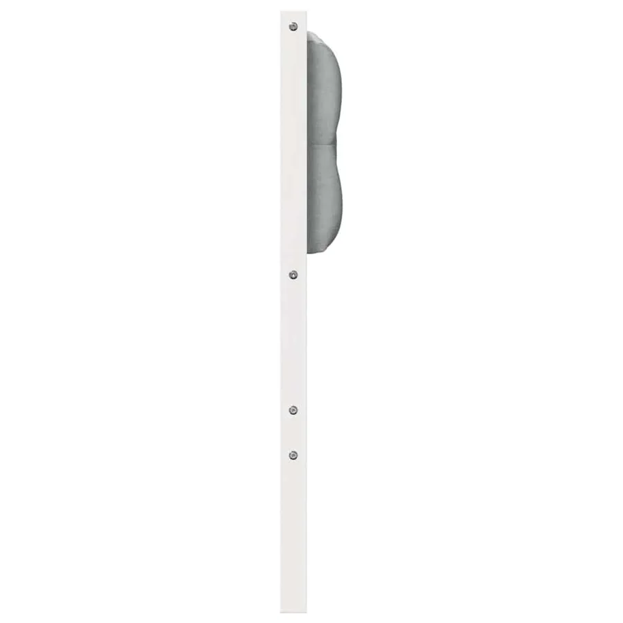 Tête de lit Autre Blanc et gris clair 140 cm Bois massif en pin - 5