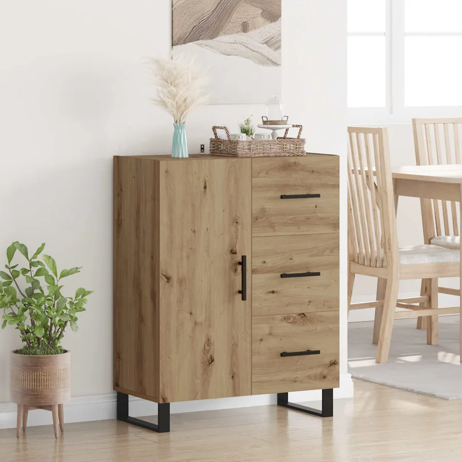 Buffet Chêne artisanal 69,5 x 34 x 90 cm