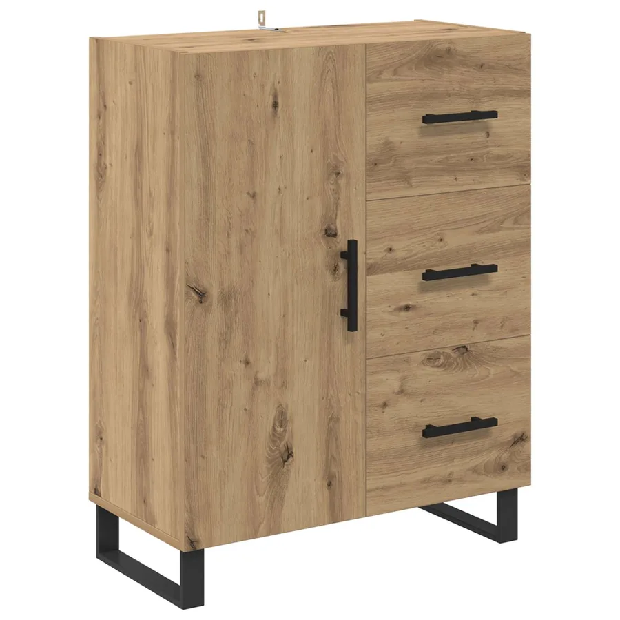 Buffet Chêne artisanal 69,5 x 34 x 90 cm - 2