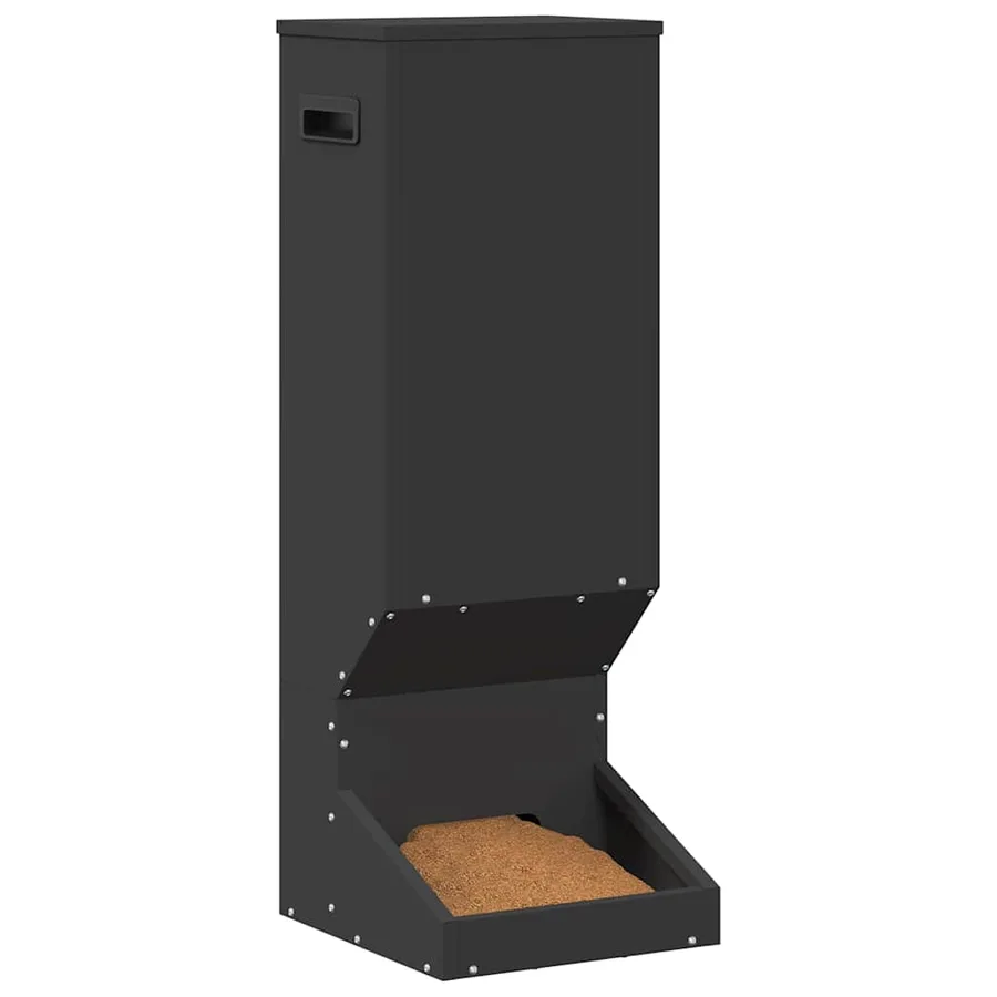 Nourrisseur pour cerfs Noir 28 x 30 x 80 cm - 3