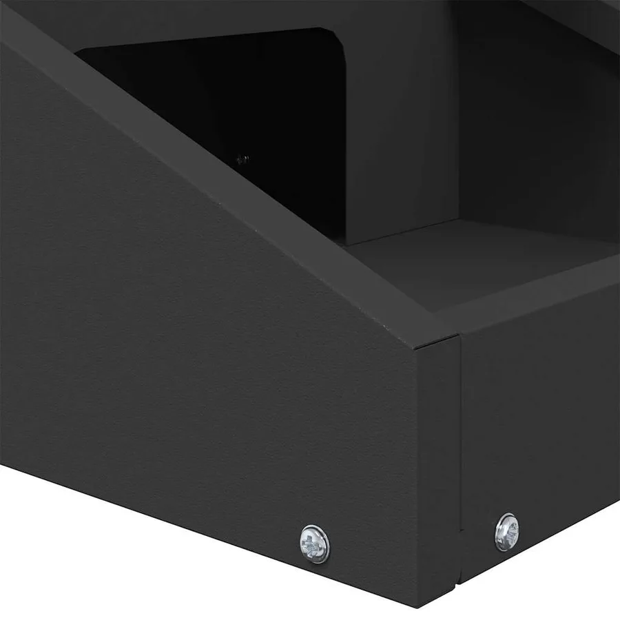 Nourrisseur pour cerfs Noir 28 x 30 x 80 cm - 9