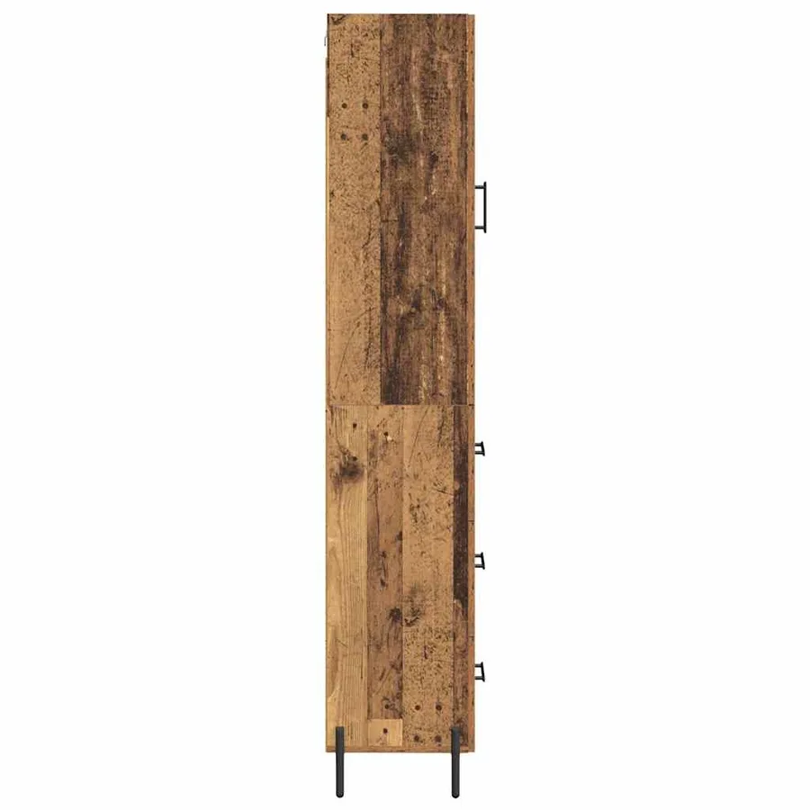 Haut Armoire Bois Ancien 34,5 x 34 x 180 cm Bois d'ingénierie - 9