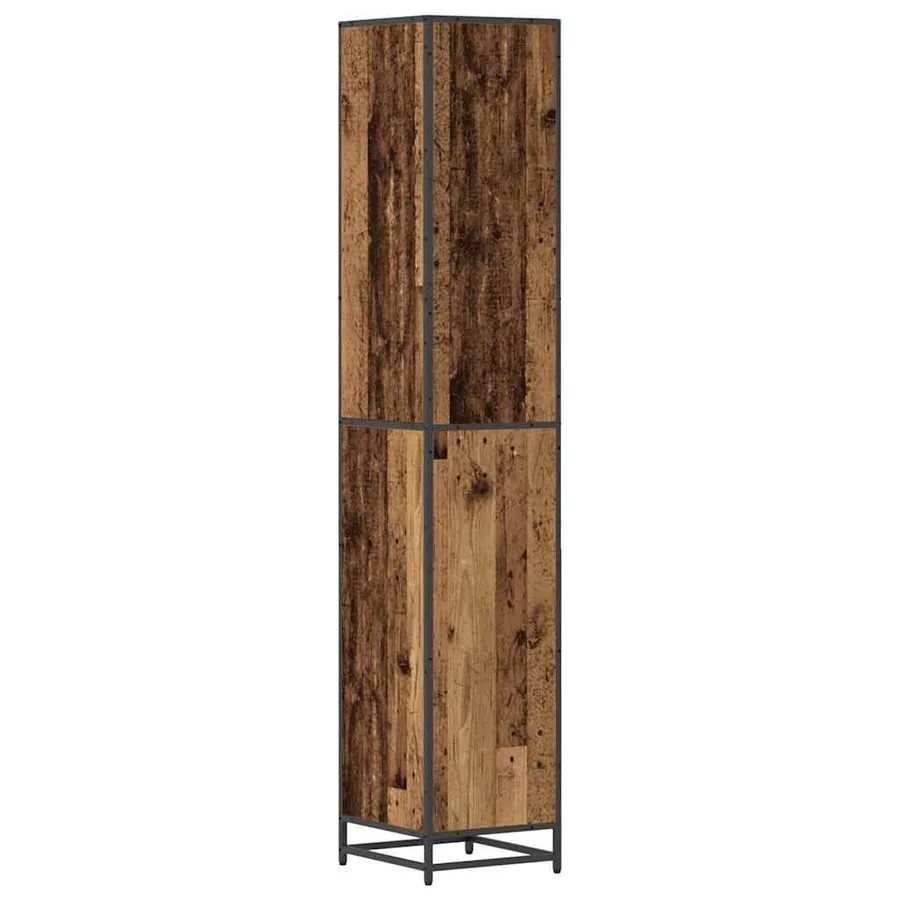 Ensemble de mobilier de salle de bain avec étagère Bois Ancien - 7