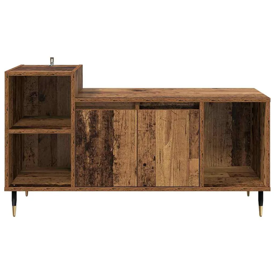 Meuble TV Bois Ancien 100 x 35 x 55 cm Bois d'ingénierie - 6