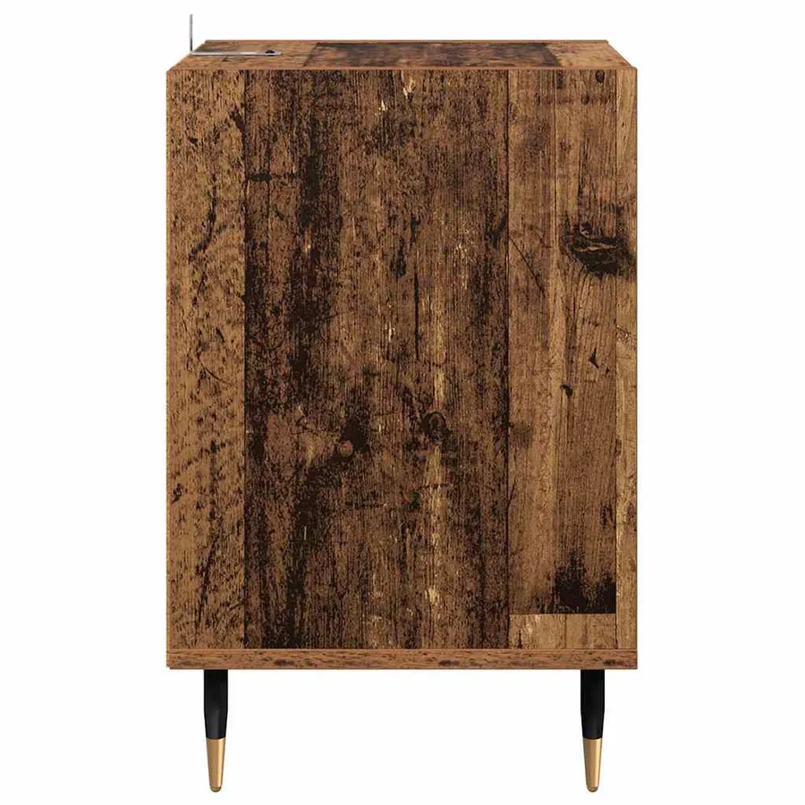 Meuble TV Bois Ancien 100 x 35 x 55 cm Bois d'ingénierie - 7