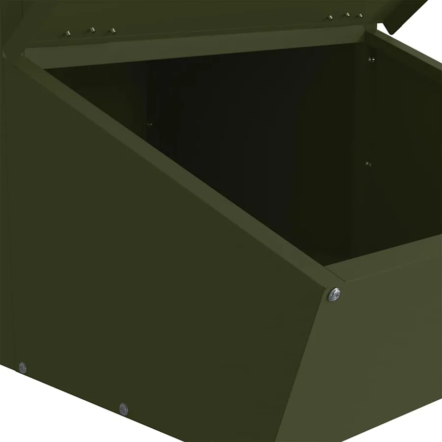 Distributeur de porcs Vert olive 55 x 38 x 76 cm - 7