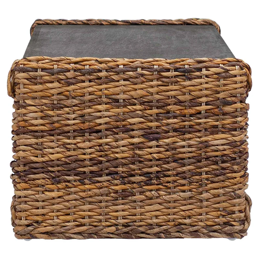 Table basse Naturel 90 x 45 x 35 cm Bois de Mahogany Massif - 5
