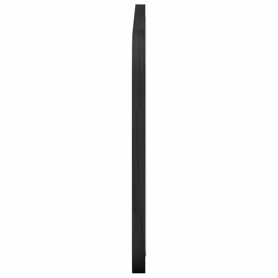 Tête de lit avec tête de lit Noir 100 x 55 x 3 cm Rotin - 5