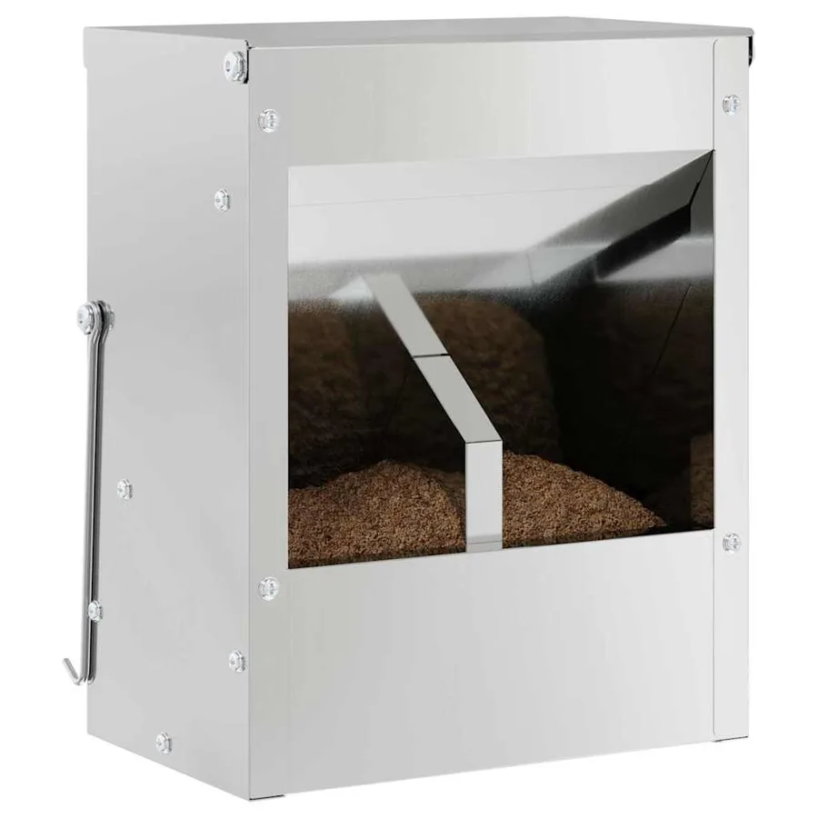 Distributeur pour lapins Argent 20 x 12,5 x 25 cm - 3