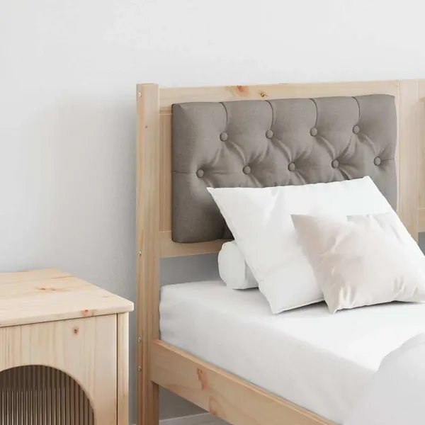 Tête de lit Autre Marron et taupe 150 cm Bois massif en pin