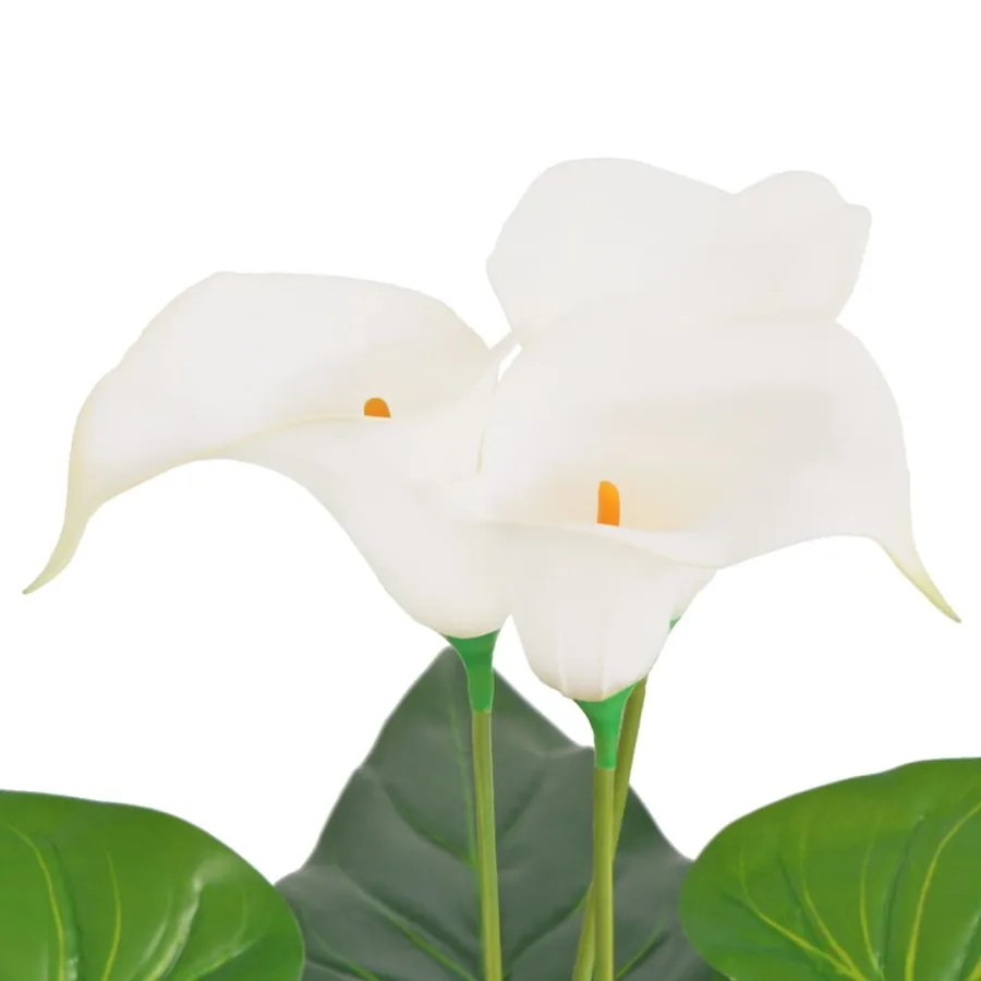Plante artificielle avec pot Lis Calla 85 cm Blanc - 2