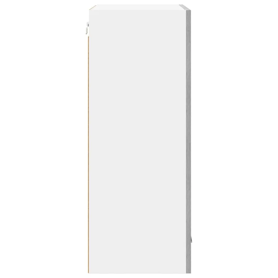 Armoire suspendue Gris Sonoma et Blanc 50 x 31 x 80 cm - 7