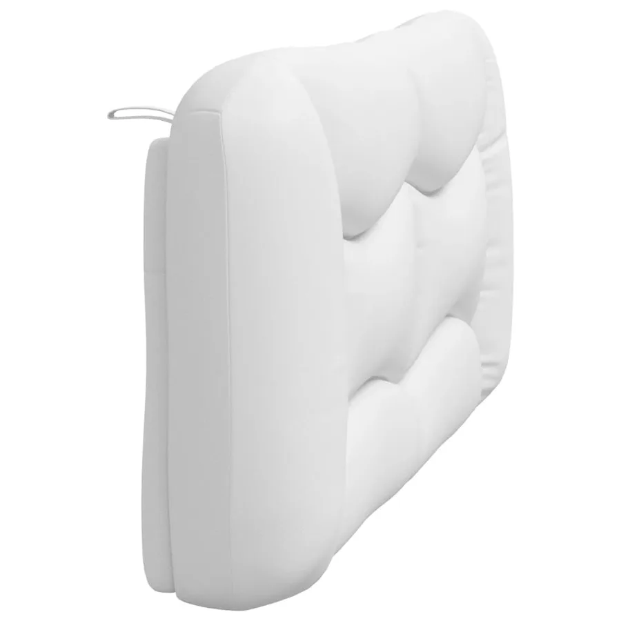 Coussin de tête de lit Hvar blanc 152 cm similicuir - 6