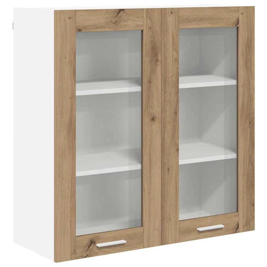 Armoire suspendue Chêne artisanal 80 x 31 x 80 cm - 2