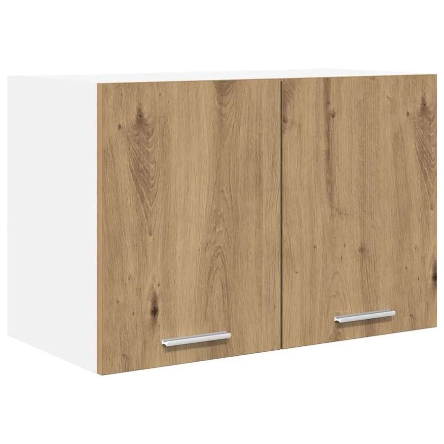 Armoire suspendue 2 pcs Chêne Artisan et Blanc 60 x 31 x 40 cm - 5