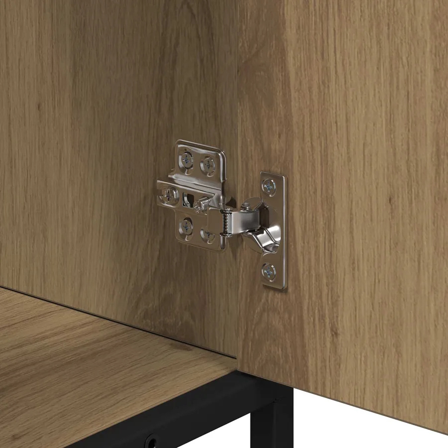 Cabinet de salle de bain Chêne artisanal 65 x 33 x 60 cm - 10