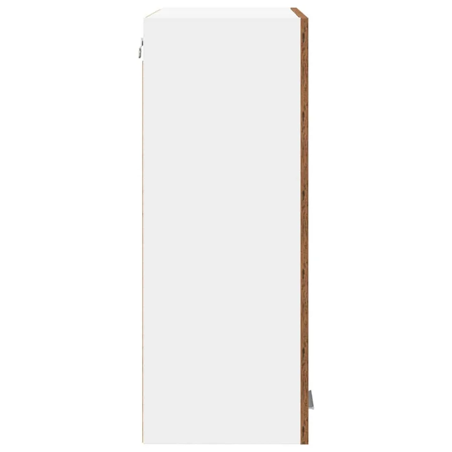 Armoire suspendue Bois ancien 60 x 31 x 80 cm Bois d'ingénierie - 7
