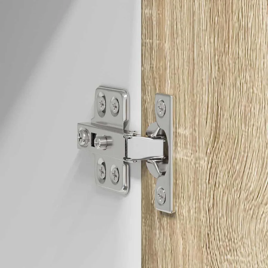 Armoire suspendue avec porte Riga 2 pcs Chêne Sonoma et Blanc - 10