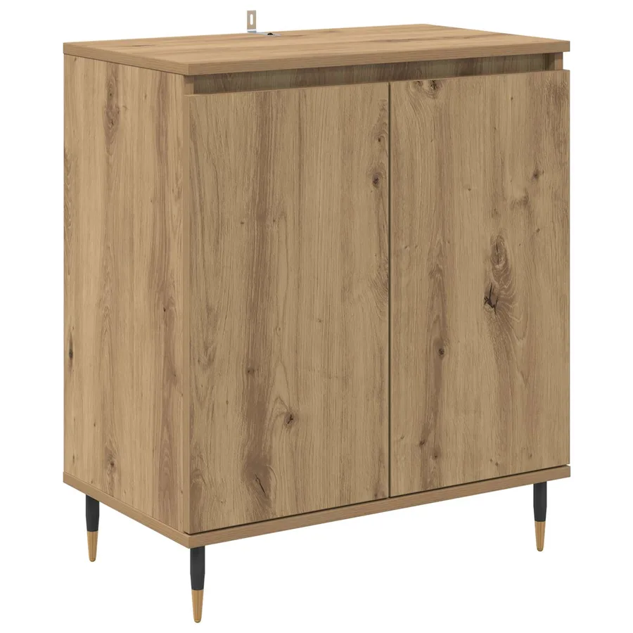 Buffet Chêne artisanal 60 x 35 x 70 cm Bois d'ingénierie - 2